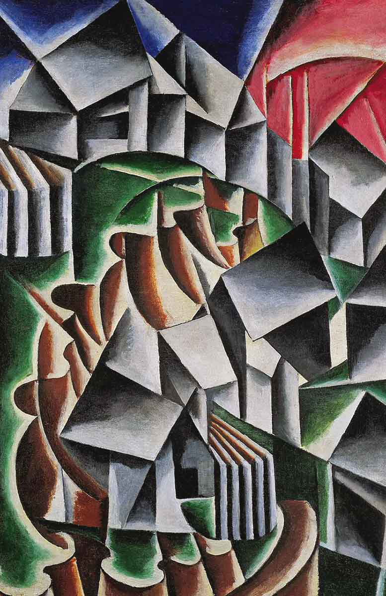 russian futurism popova birsk painting