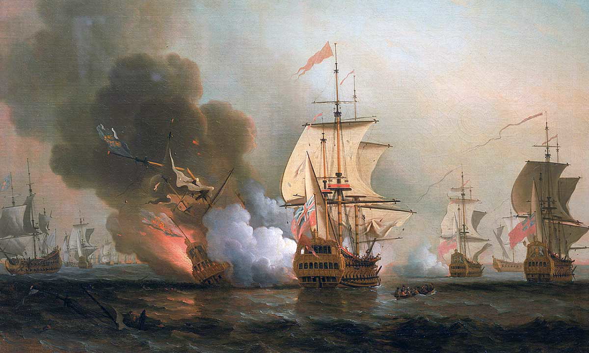 samuel scott wagers action off cartagena 28 may 1708