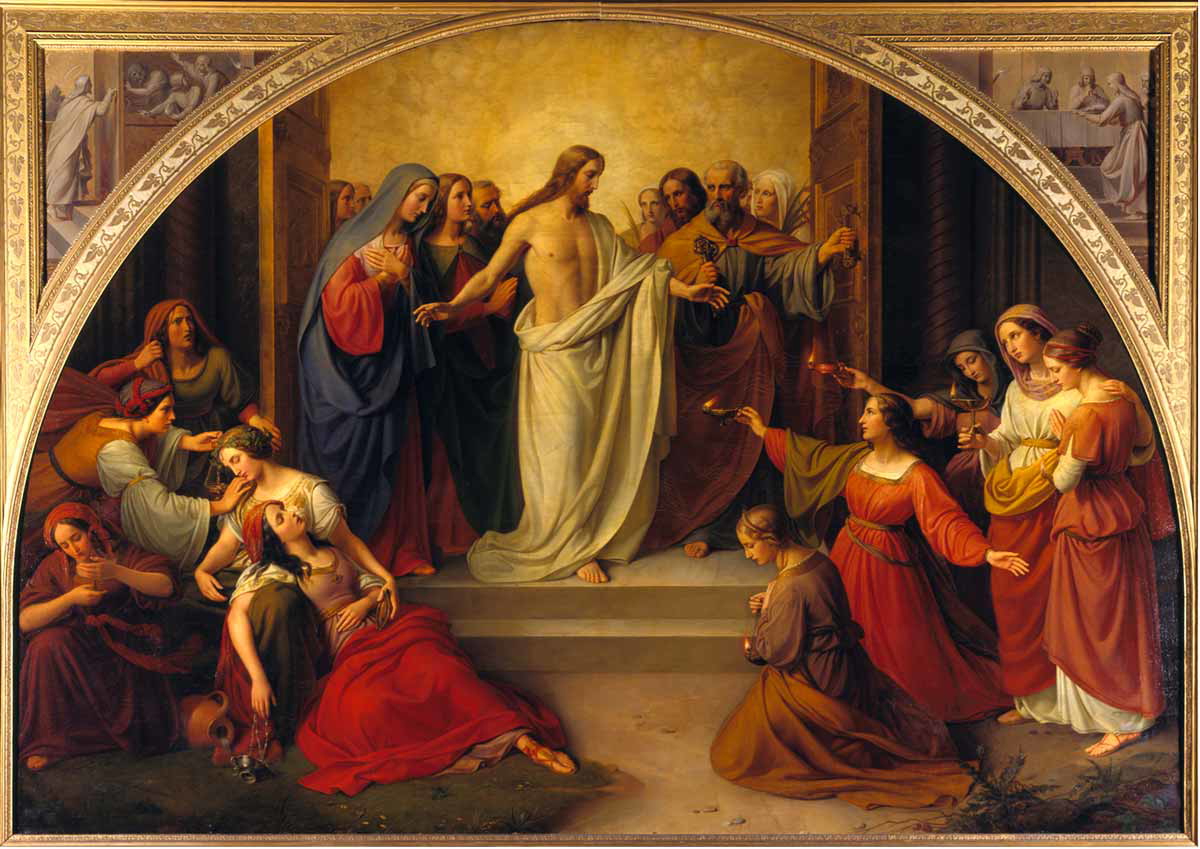schadow wise and foolish painting