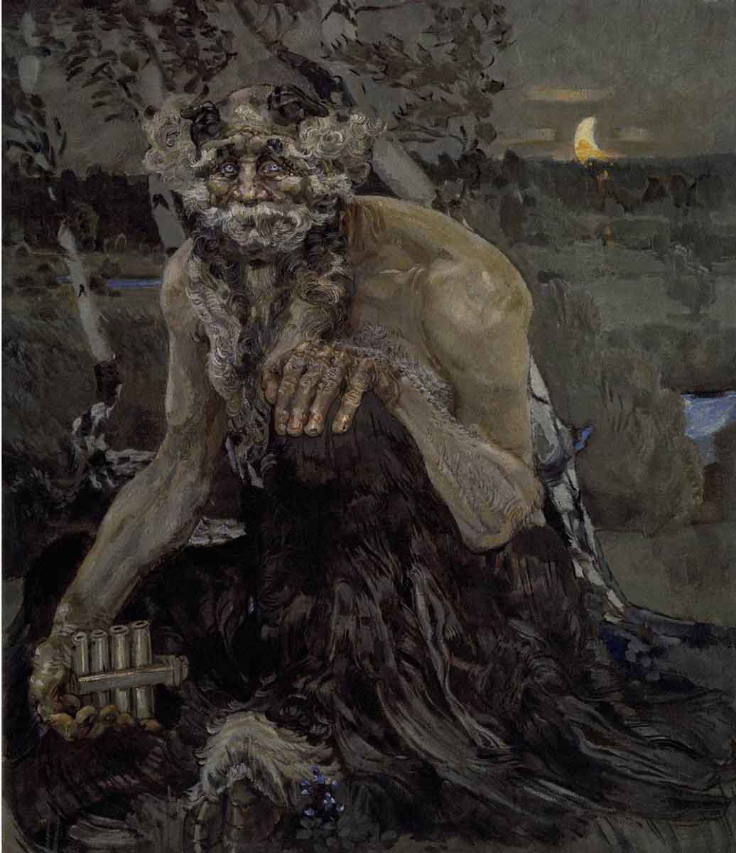 slavic mythology vrubel pan painting