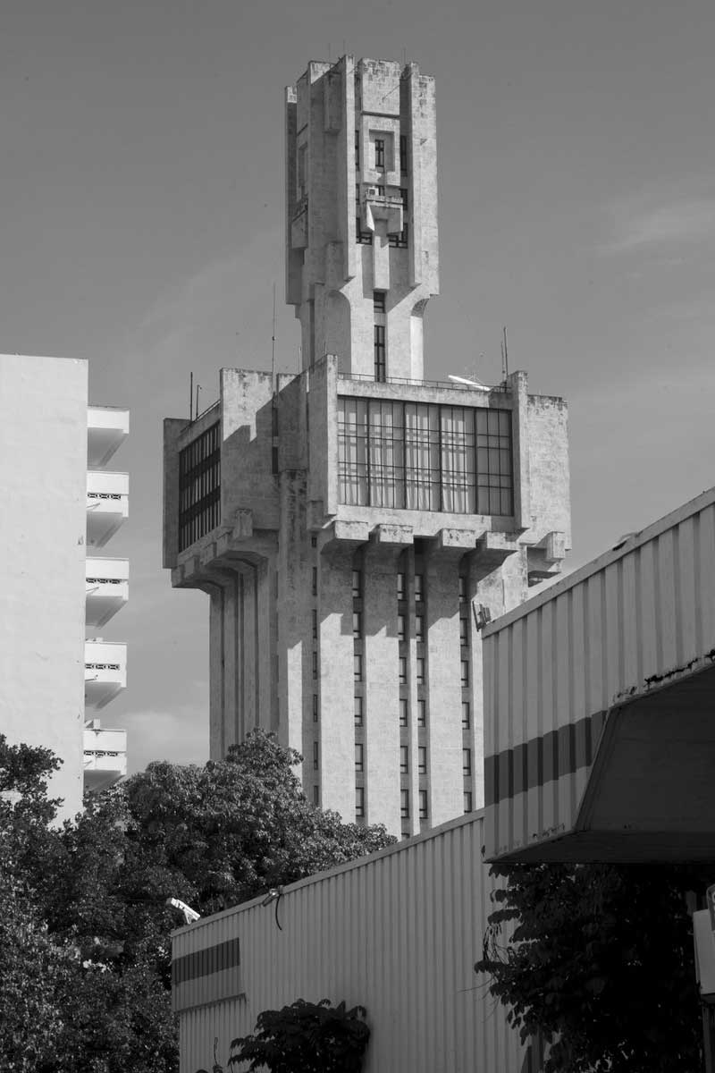 soviet brutalism havana embassy photo