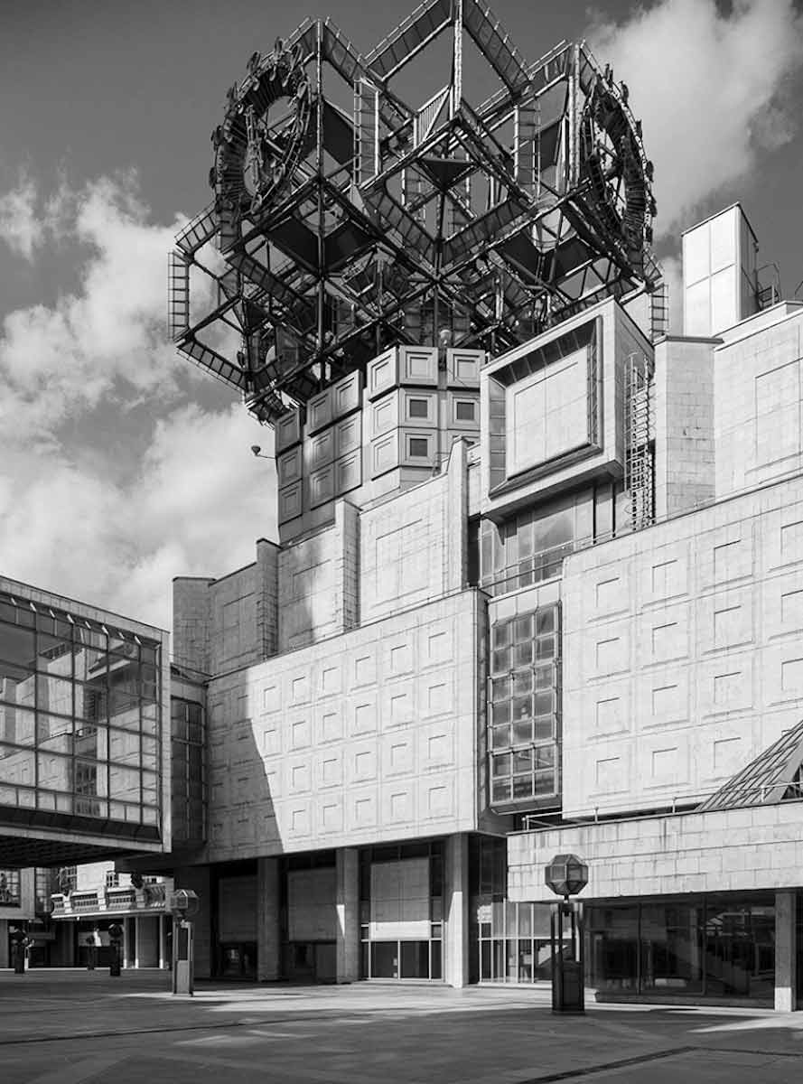 soviet brutalism science academy photo