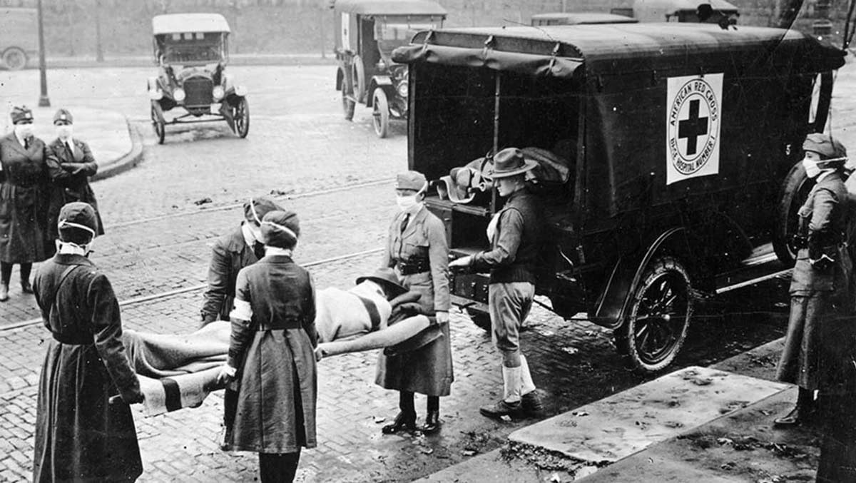 spanish flu victim