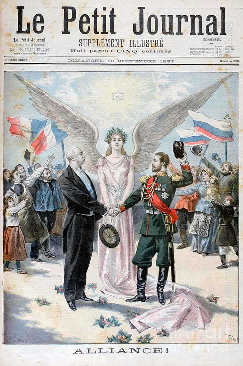 the franco russian alliance 1897