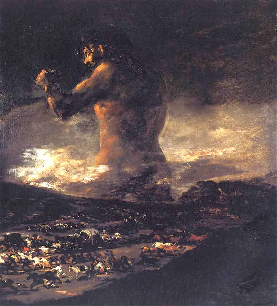 the giant by goya