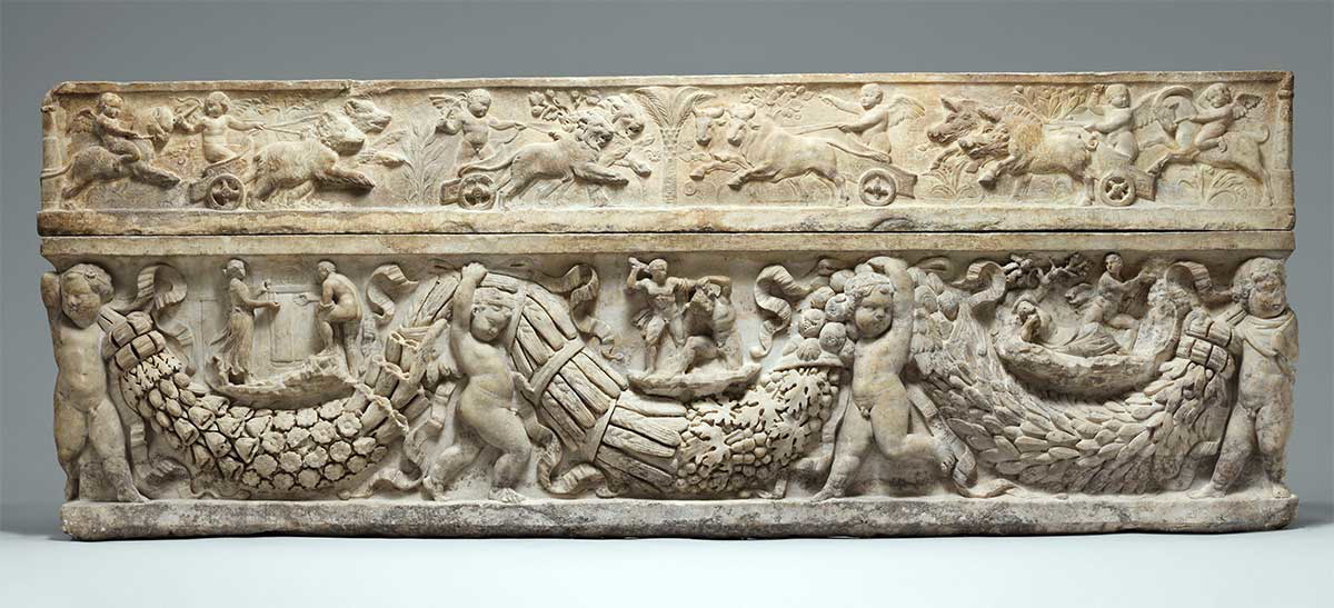 theseus and ariadne sarcophagus