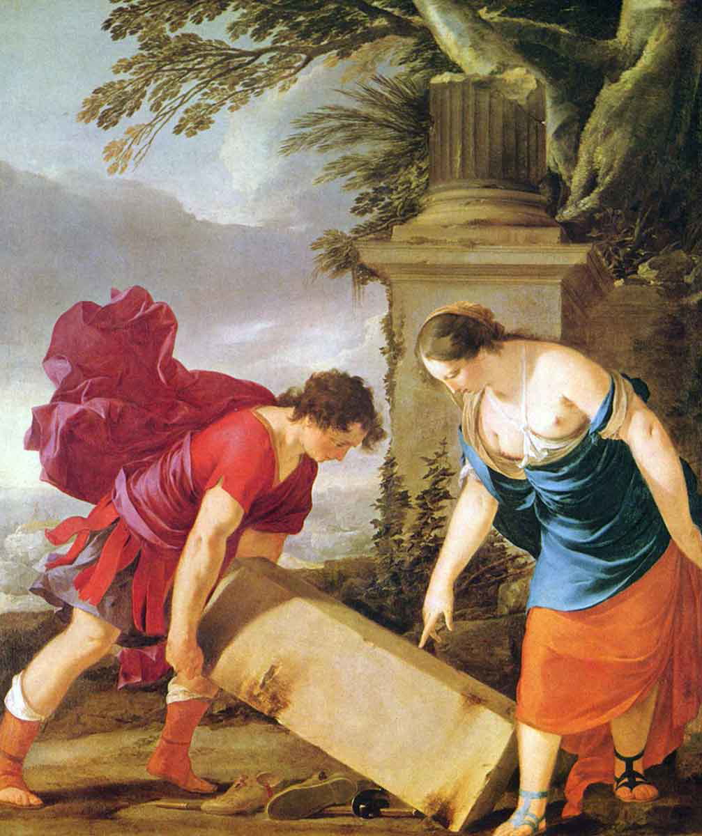theseus and his mother laurent