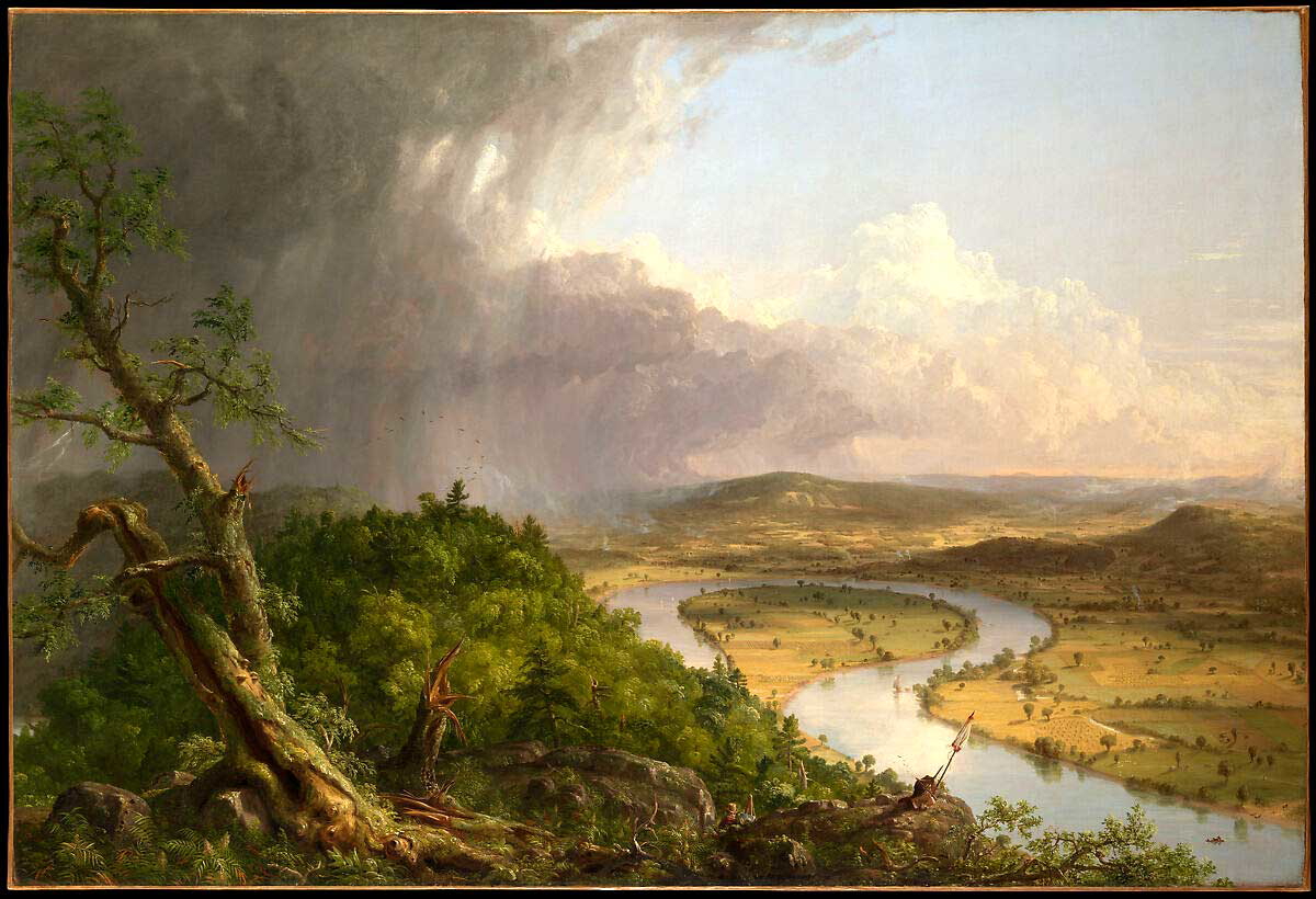 thomas cole the oxbow painting