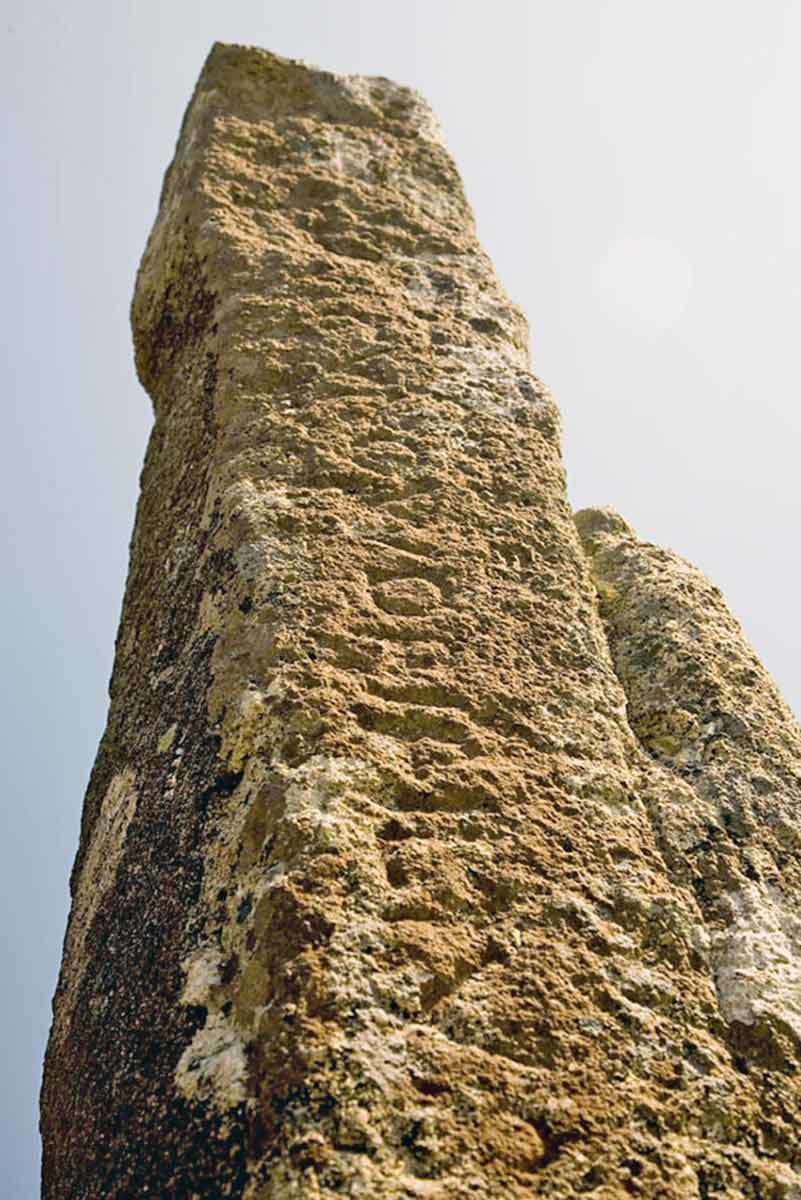 tristan stone inscription kings of britain