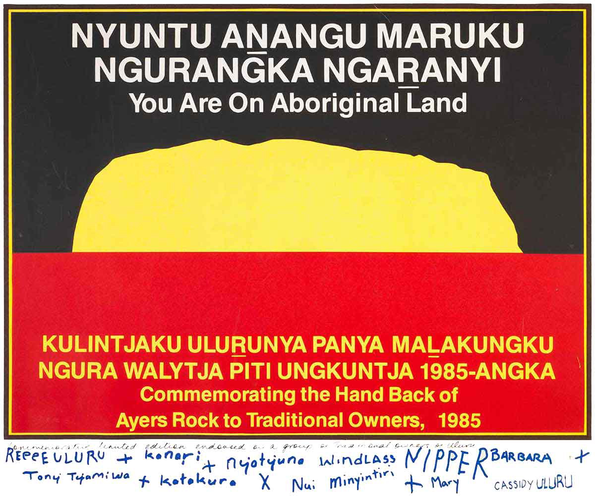 uluru aboriginal land traditional owners