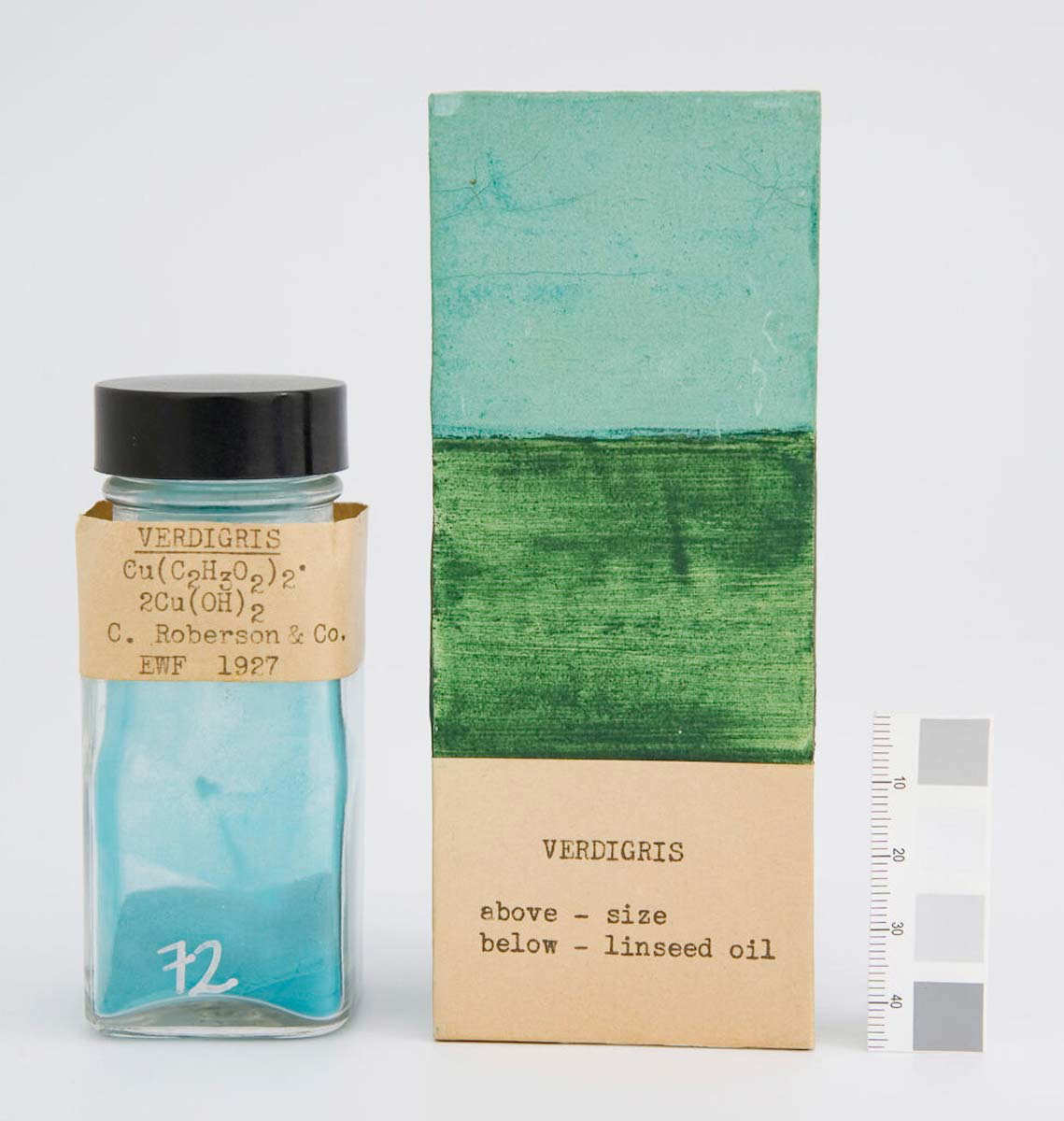 verdigris harvard pigment