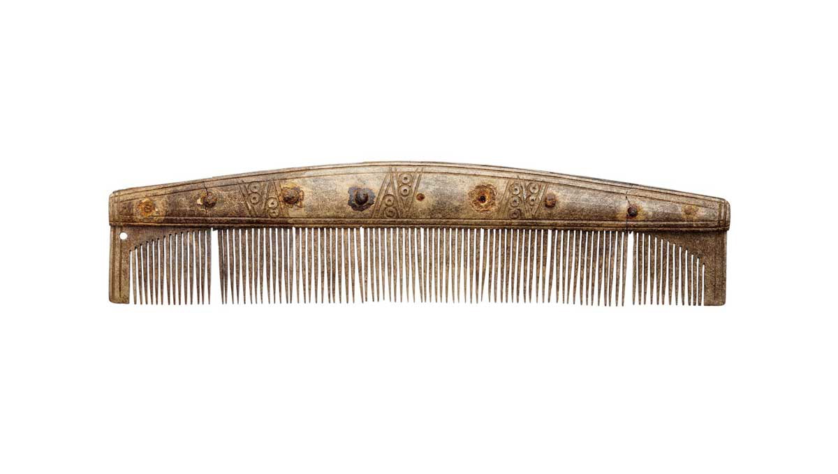 viking antler comb