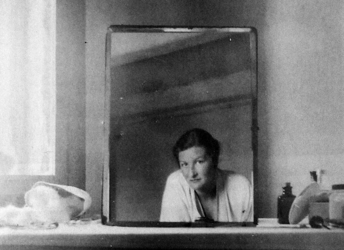 virginia hall self portrait