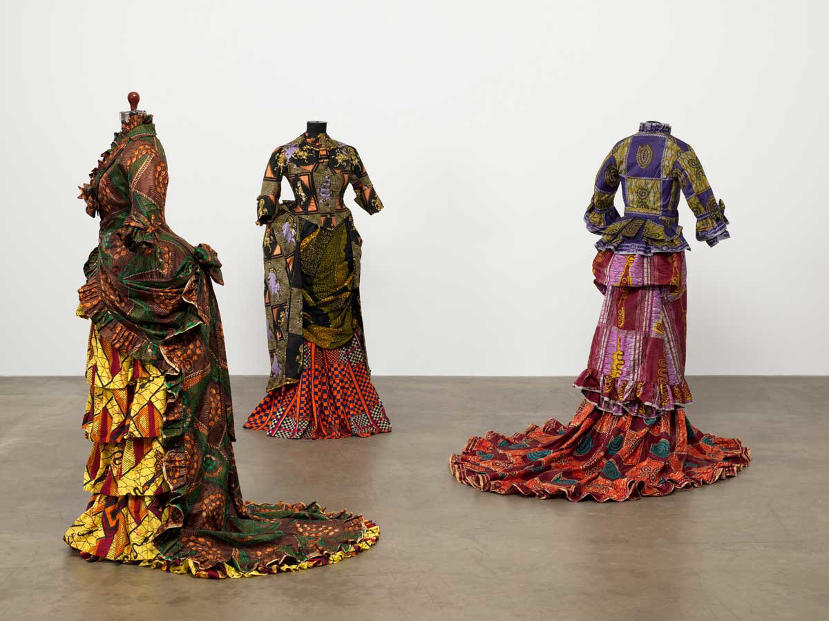 yinka shonibare girl installation