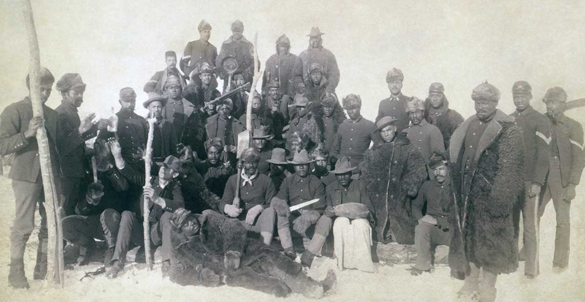 Buffalo Soldiers 25th Infantry Source: Library of Congress