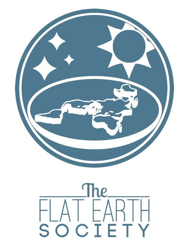 Logo of the Flat Earth Society, Source: Wikimedia Commons
