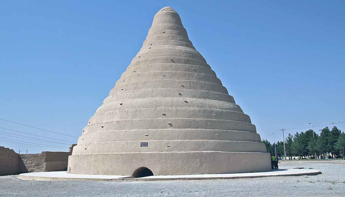 The Yakhchal is an ancient Persian passive refrigerator 