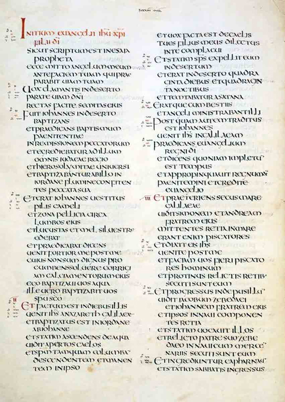 Copy of Mark from Codex Amiatinus