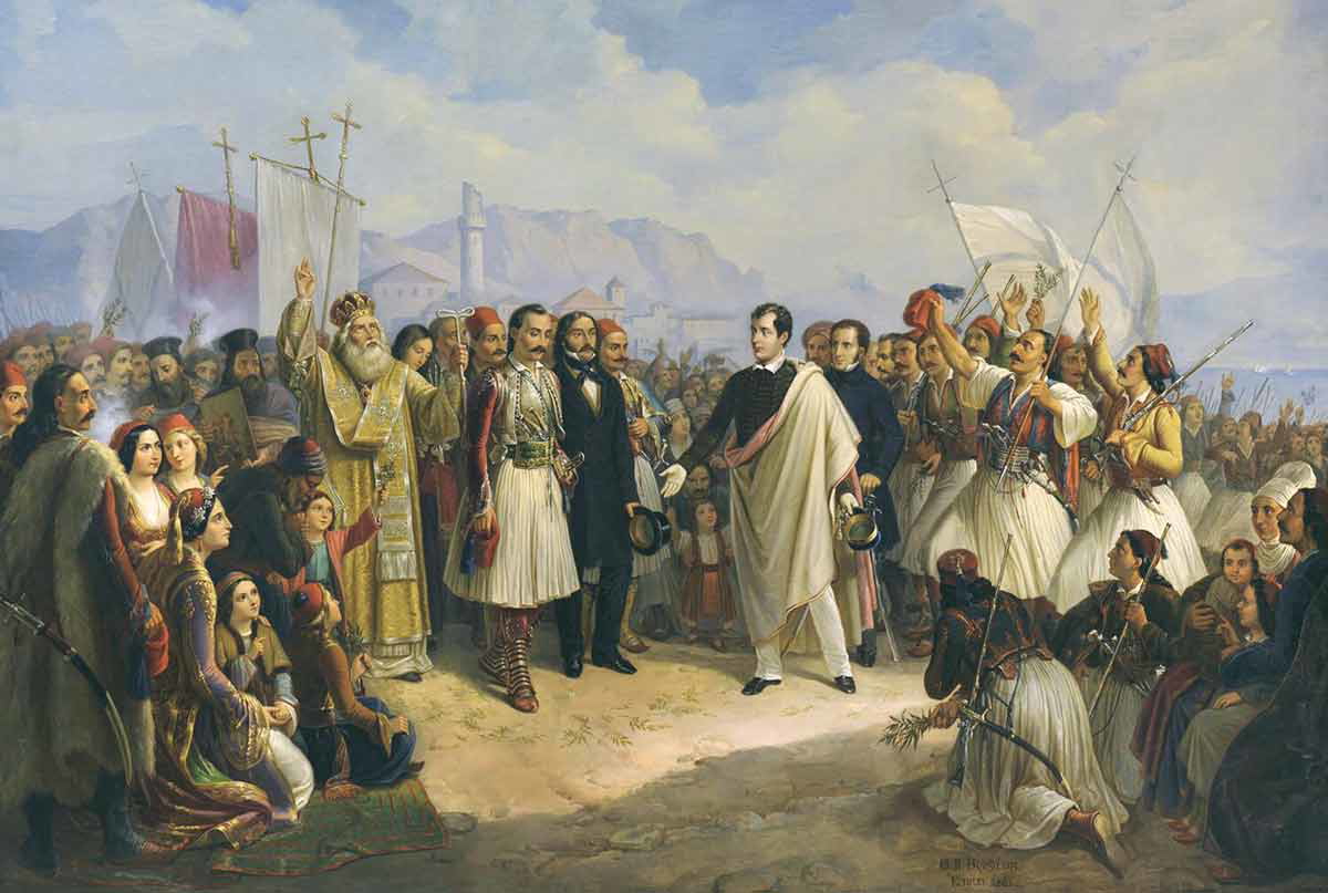 Reception-Byron-Missolonghi-1861-Vryzakis-National-Gallery