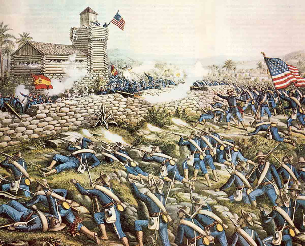 Buffalo Soldiers San Juan Hill Source: Wikimedia Commons