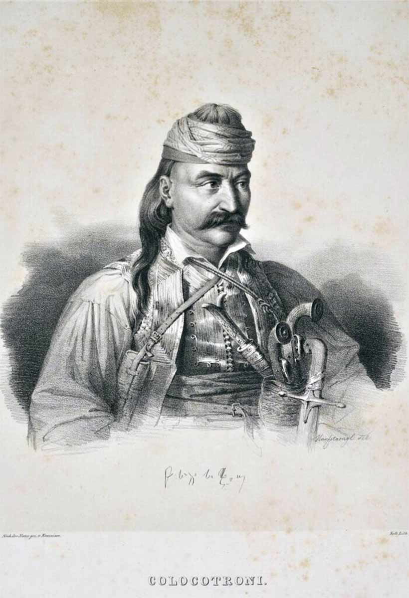 Theodoros Kolokotronis 1828 Karl National Gallery