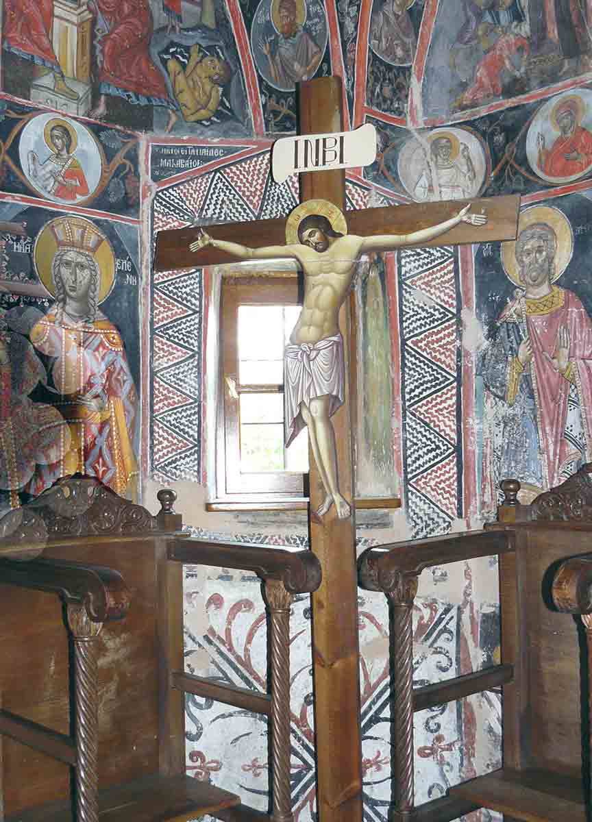 agias triados frescos cross good friday