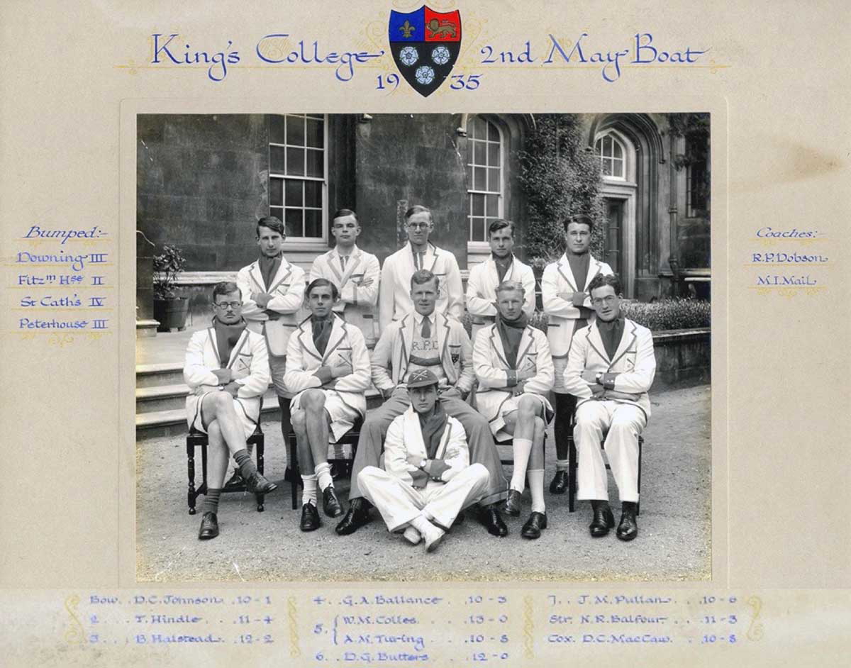 alan turing cambridge boat team