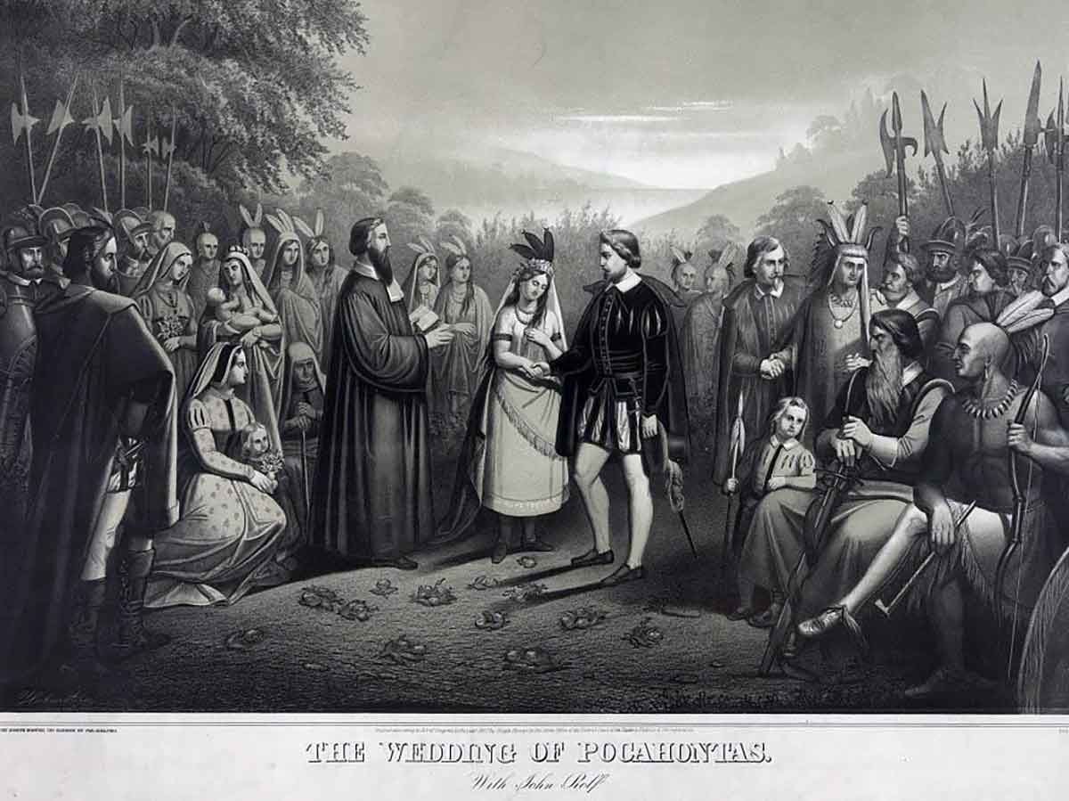anton hohenstein the wedding of pocahontas