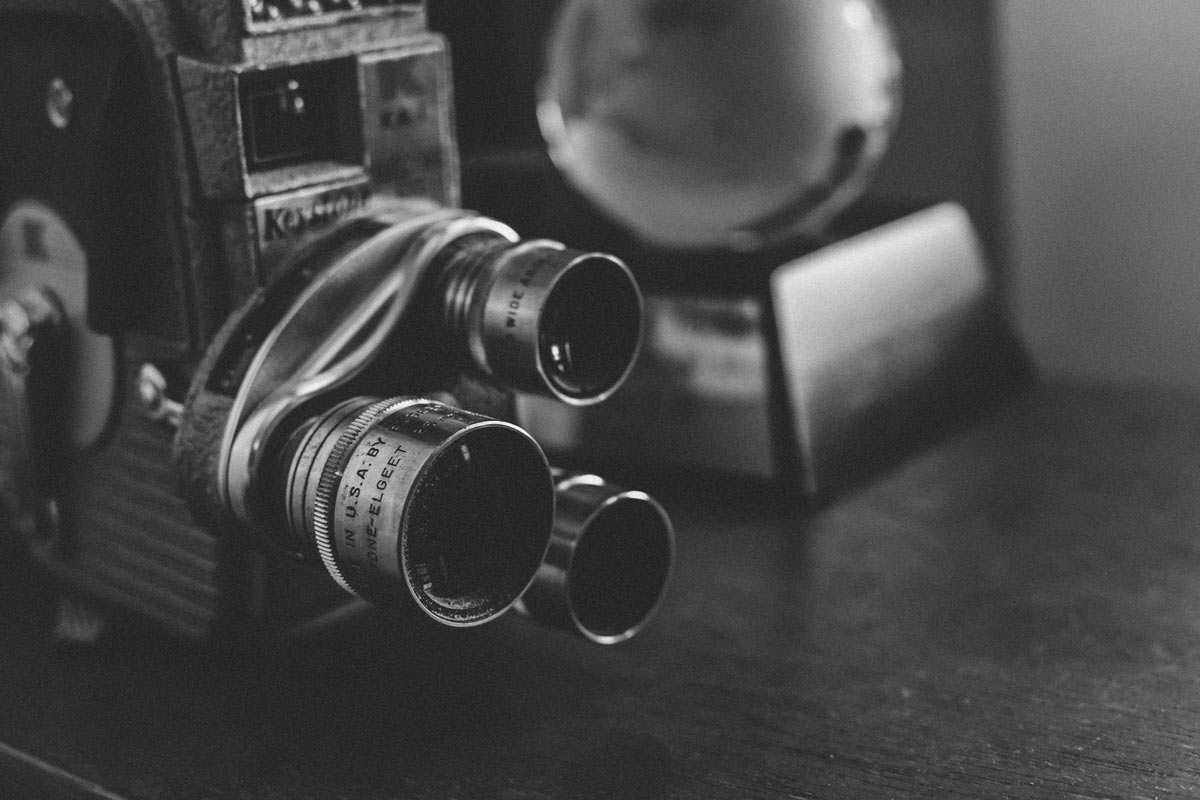 camera b&w foreshadowing