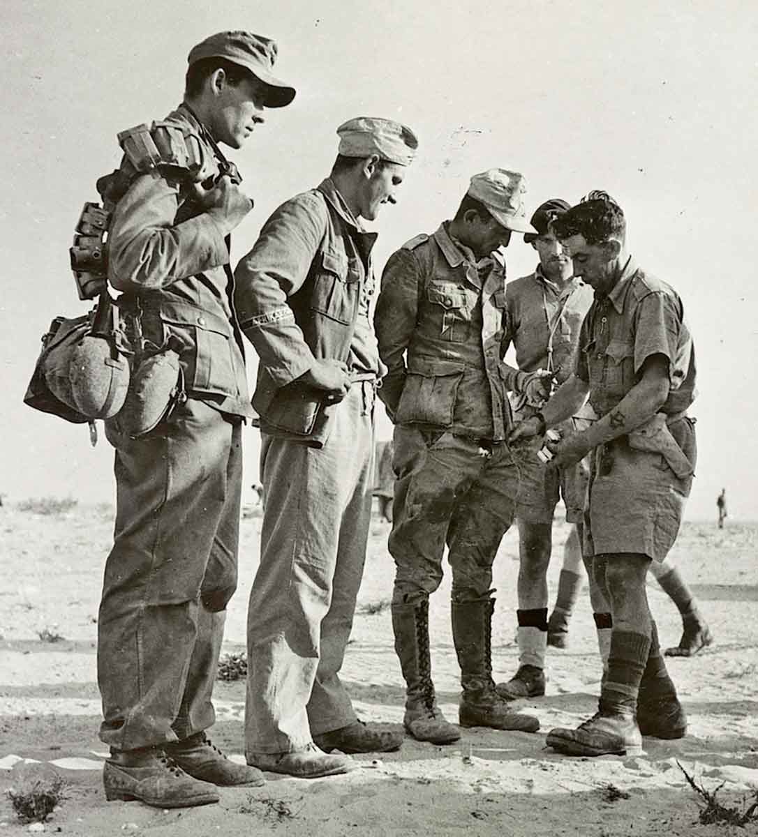 captured afrika korps