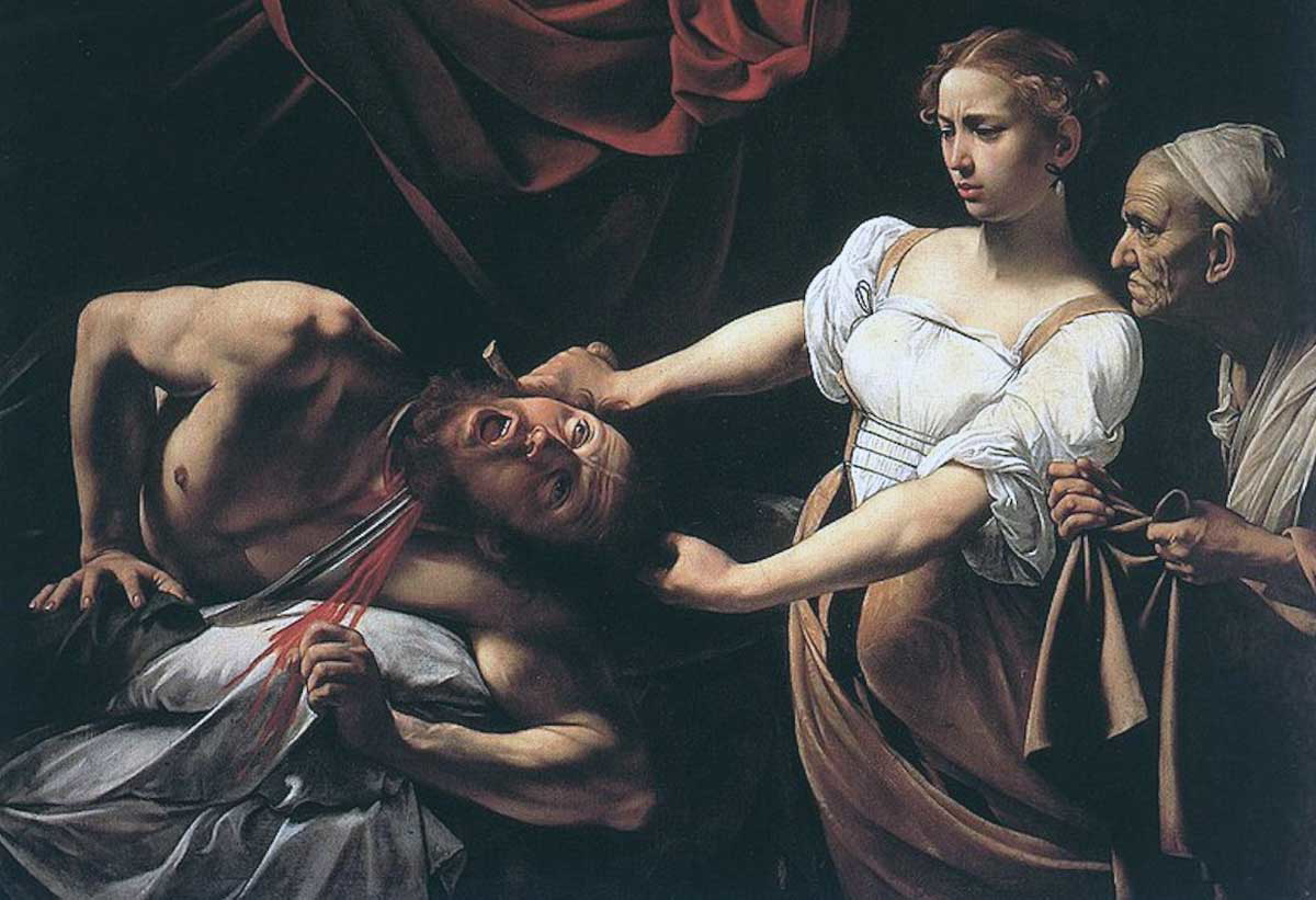 caravaggio judith beheading holofernes