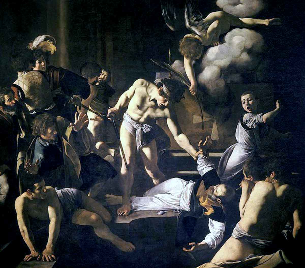 caravaggio martyrdom saint matthew