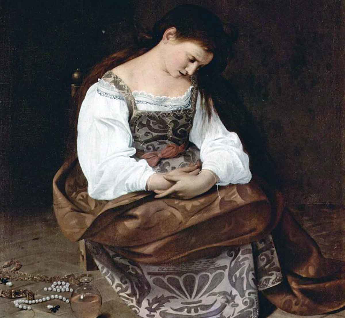 caravaggio penitent magdalene