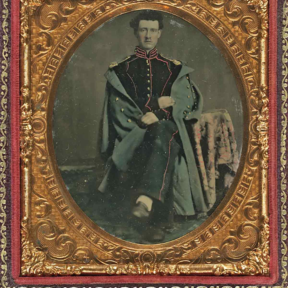 civil war private haberlin portrait pennsylvania artillery