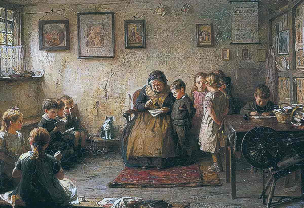 george cotman dame school painting