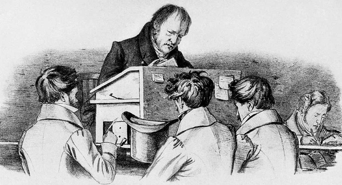 hegel students drawing kugler