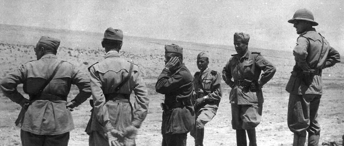 italian officers el alamein