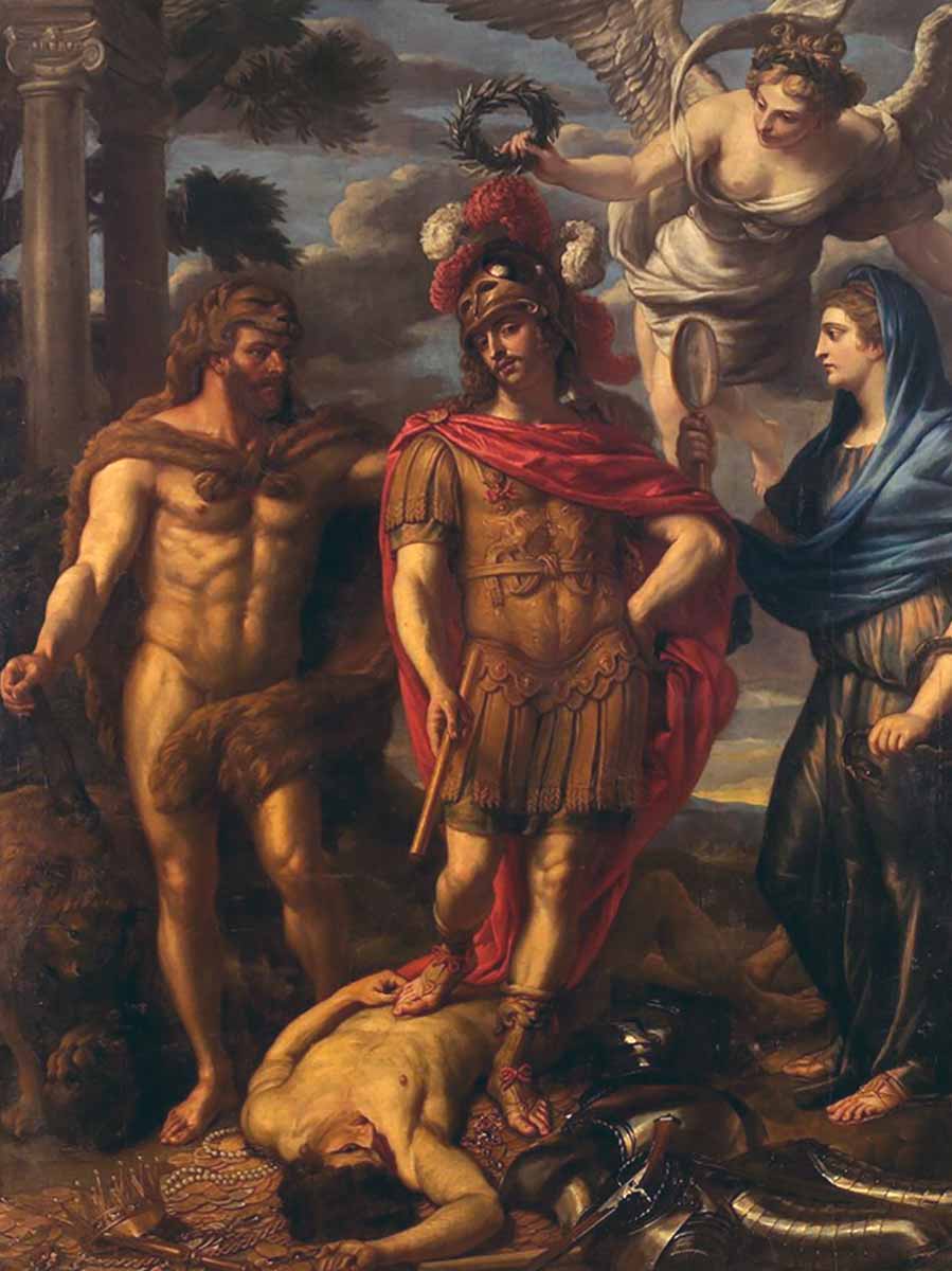 Virtue Overcoming Avarice by Jan van den Hoecke, 1637. Source: Wikimedia Commons