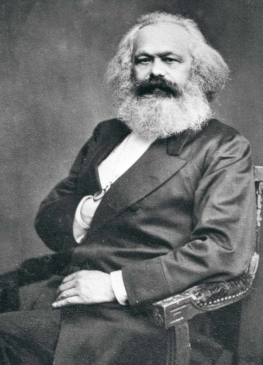 karl marx portait john mayal