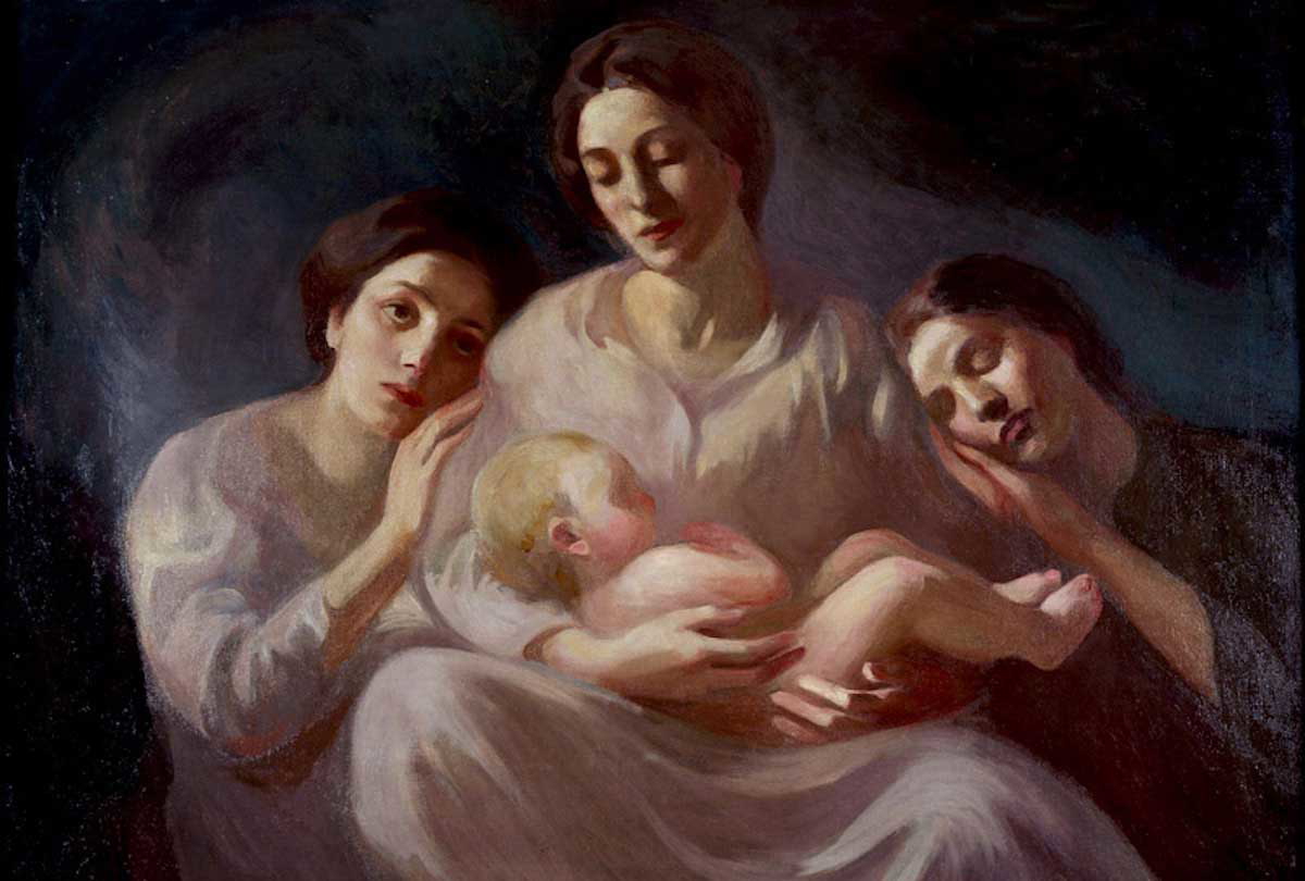 khalil gibran family four people