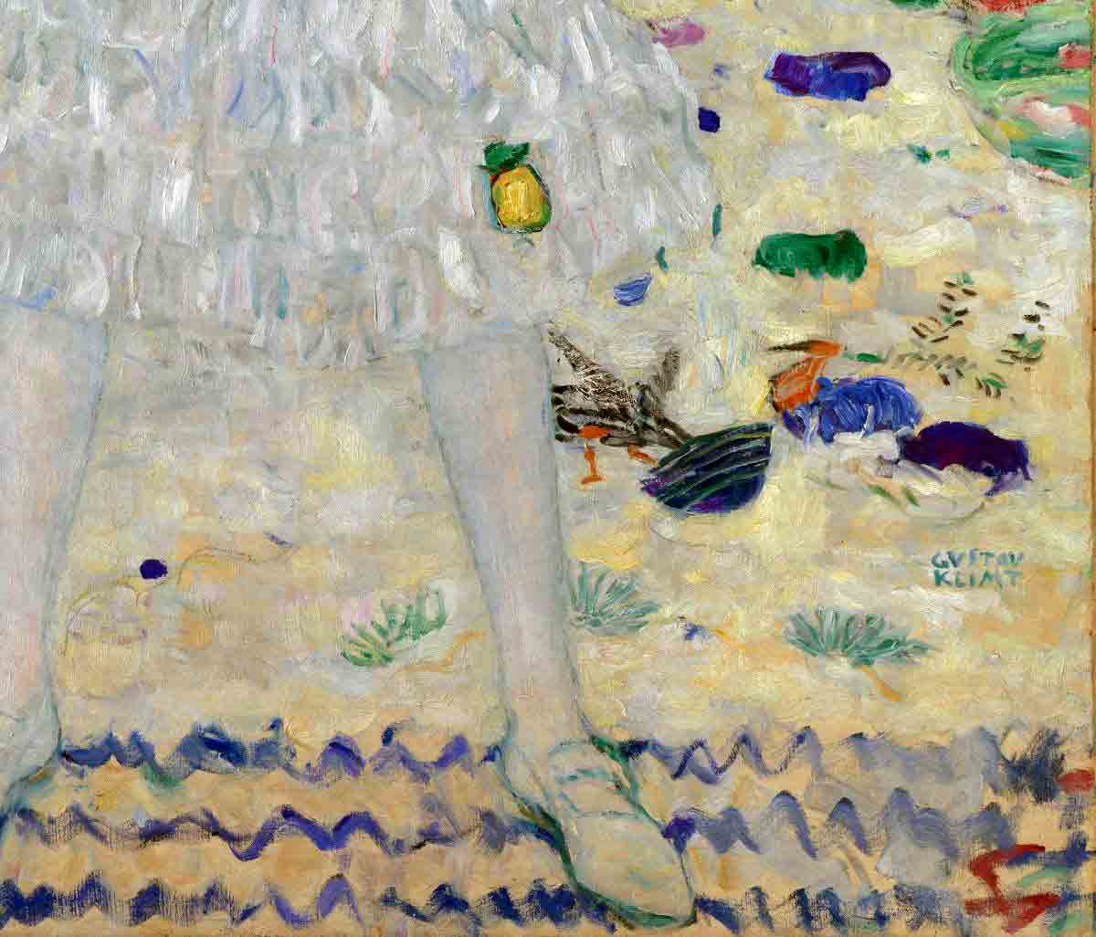 klimt portrait maeda primavesi painting detail