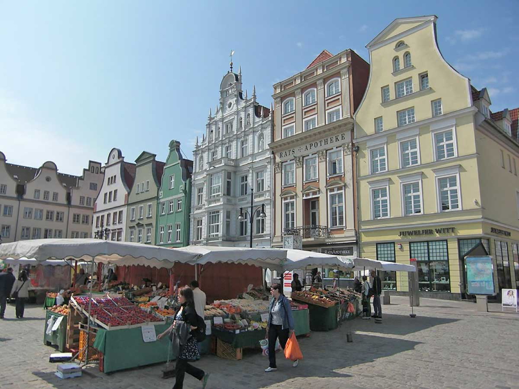 Rostock Hanseatic Buildings Source: picryl.com