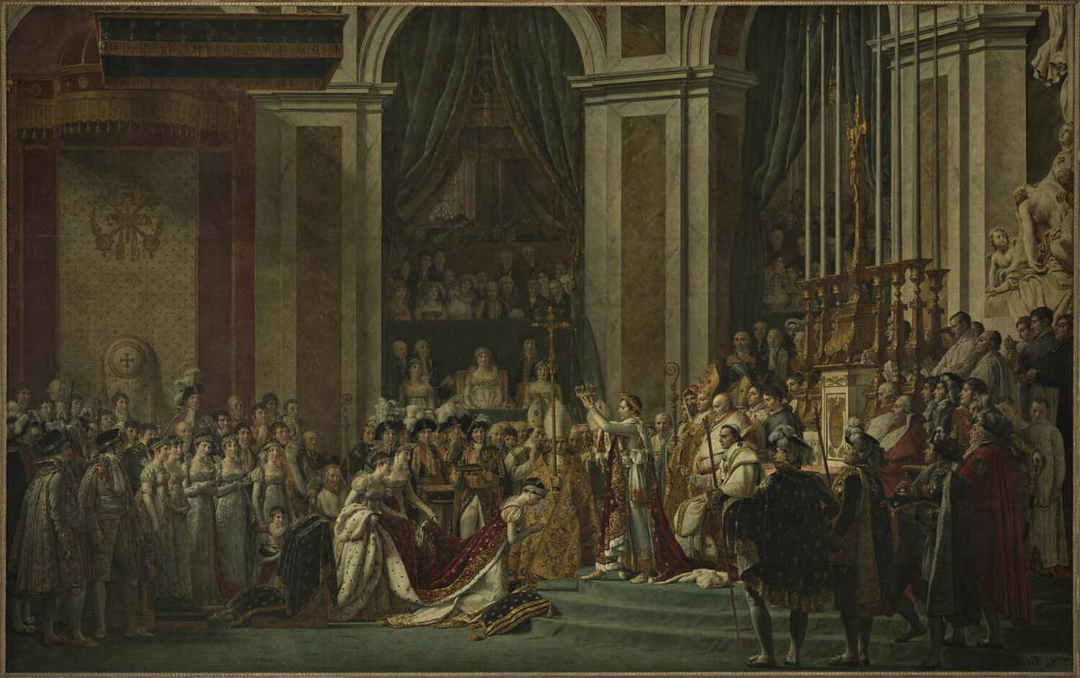 napoleon coronation david