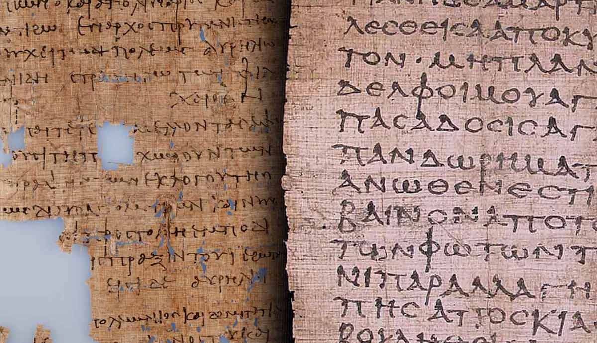 oxyrhynchus papyri revealing