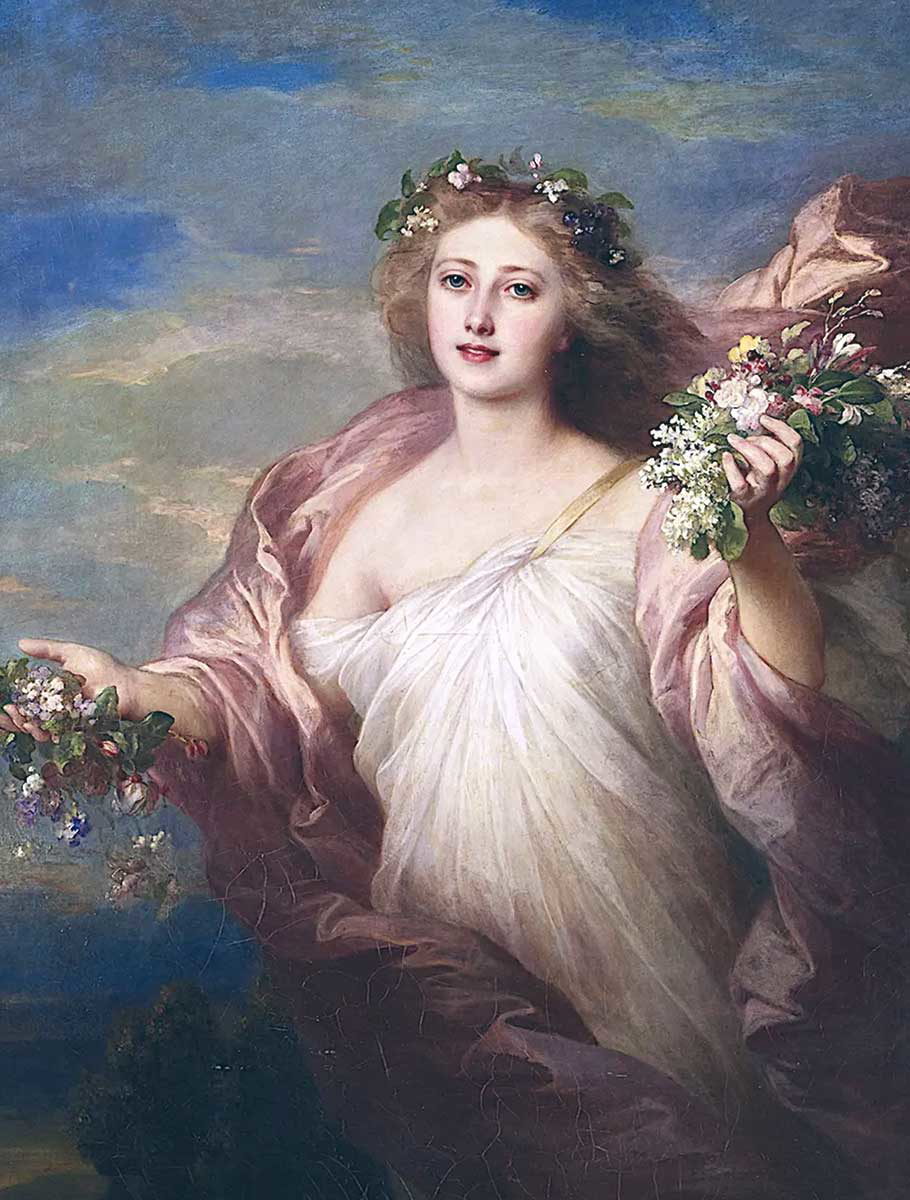 personfication of spring easter