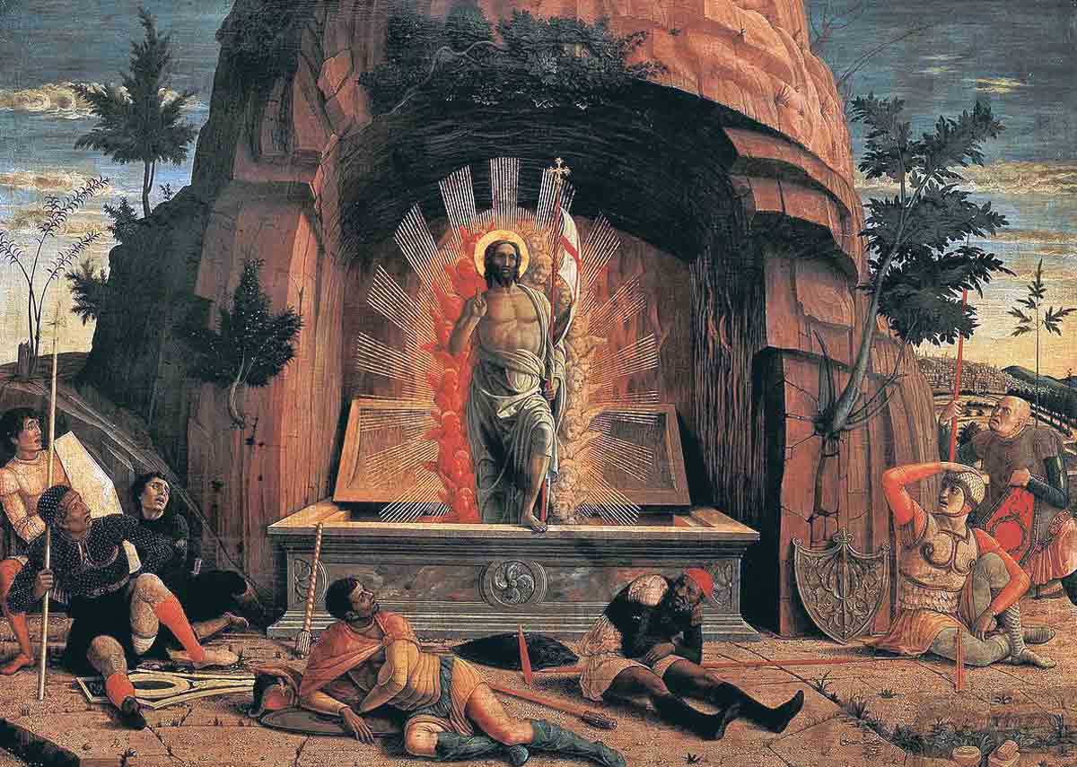 resurrection andrew mantegna easter