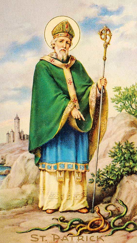 St Patrick’s Day card.