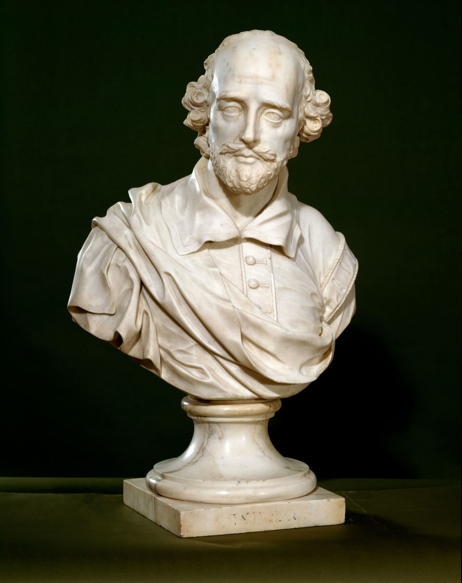shakespeare sculpture foreshadowing
