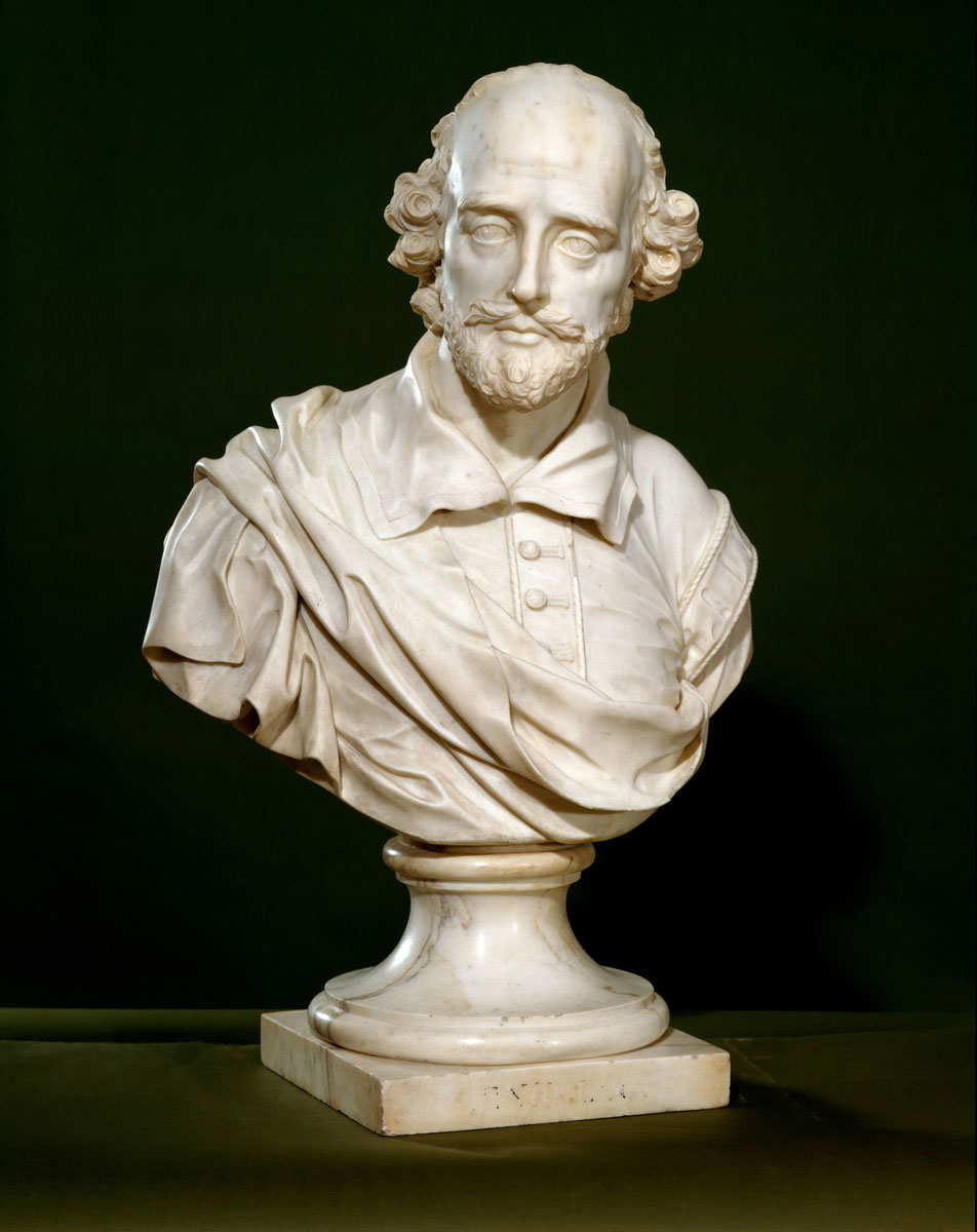 shakespeare sculpture foreshadowing