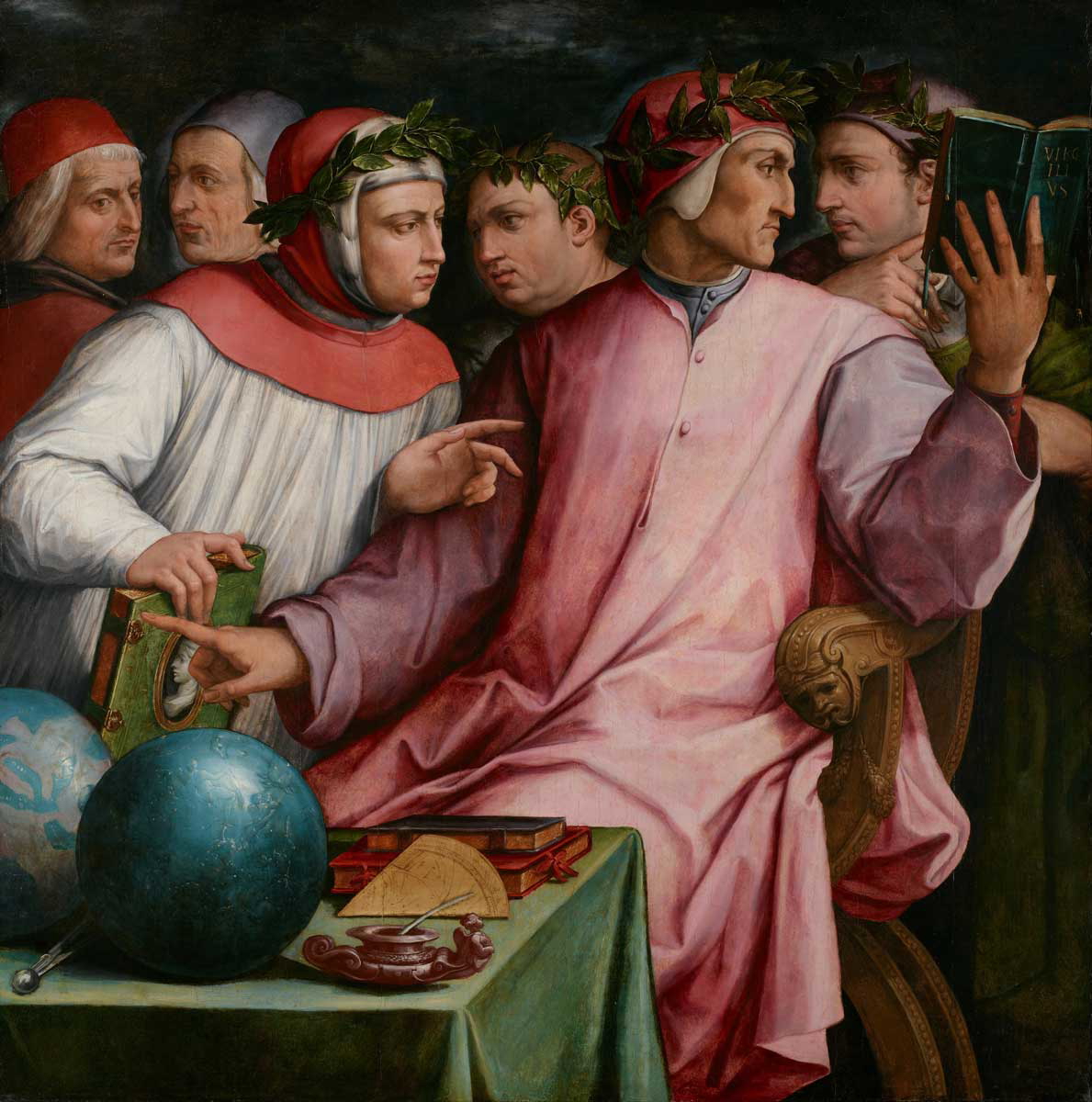 six tuscan poets